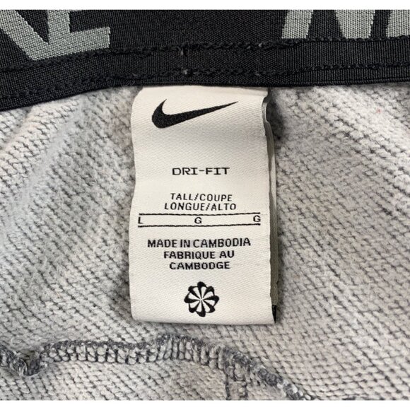 Nike Men's L Dri-Fit Graphic Taper Fitness Pants Gray CU6775-071 - Picture 4 of 8